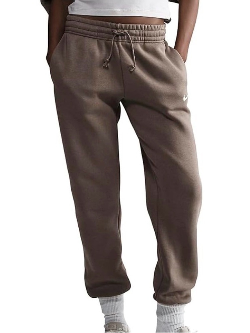 Nike Women’s Phoenix Fleece Mid-Rise Joggers Style FZ7626-233, Size M